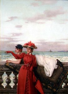 Dagdromers (een van een paar) door Vittorio Matteo Corcos