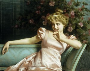 Een Jonge Schoonheid door Vittorio Reggianini