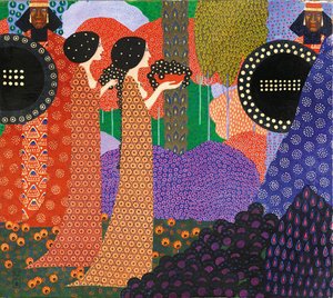 Le mille e una notte, 1914 door Vittorio Zecchin