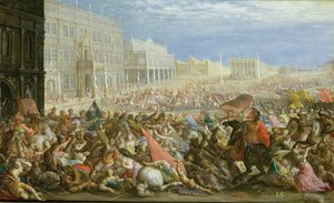 De Plundering van de Fransen door Vitus Heinrich