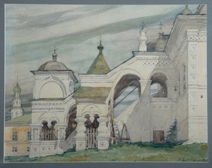 De Drie-eenheidskerk in Solikamsk, 1909