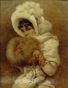 Meisje met een mof, 1884