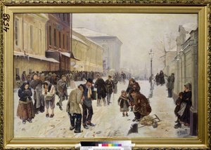 Het nachtasiel door Vladimir Egorovic Makovsky