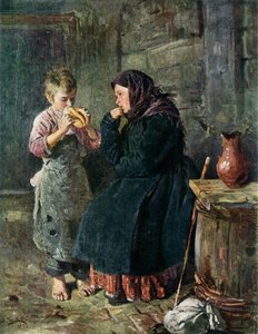 De ontmoeting van moeder en zoon, 1883
