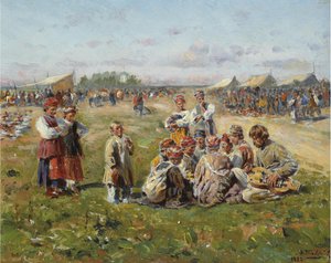 De dorpskermis, 1882