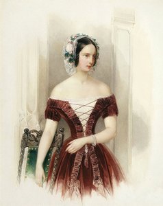 Portret van hertogin Alexandra Nikolaevna van Rusland