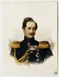 Portret van prins Alexey Fyodorovich Orlov