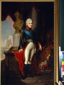 Portret van keizer Alexander I van Rusland