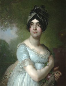 Portret van Darya Semyonovna Yakovleva, 1801