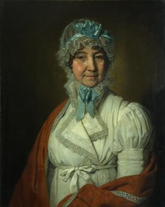 Portret van Nadezhda Ivanovna Dubovitskaya, 1809 door Vladimir Lukich Borovikovsky