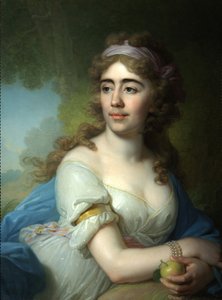 Portret van Skobeyeva, 1790s