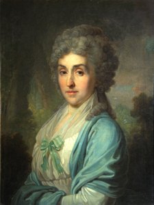 Portret van Yekaterina Alexandrovna Novosiltseva, 1794 door Vladimir Lukich Borovikovsky
