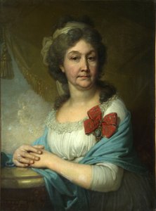 Portret van barones Varvara Vasilyeva door Vladimir Lukich Borovikovsky