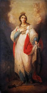 Heilige Catharina door Vladimir Lukich Borovikovsky