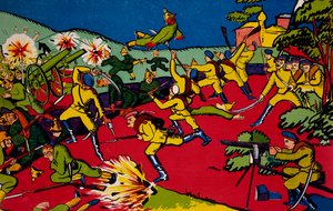 Duitsers jullie zijn sterke wezens, jullie zullen Warschau niet zien, het is beter om nu naar Berlijn te vluchten terwijl je nog leeft door Vladimir Mayakovsky