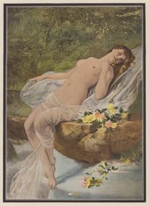 Vrouw met bloemen