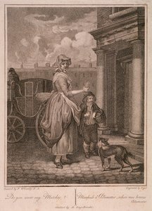 Wil je Lucifers, Kreten van Londen, ca. 1794 door Vogel