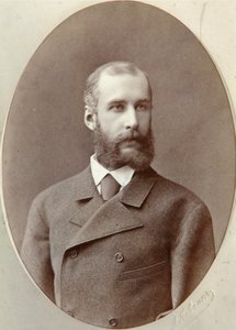 Pavel Dashkov, Russische historicus, verzamelaar en journalist, 1880s door Volf Ilyich Yasvoin