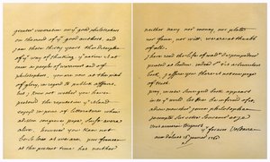 Brief van Francois Marie Arouet de Voltaire aan George Keat, 16 januari 1760 door Voltaire