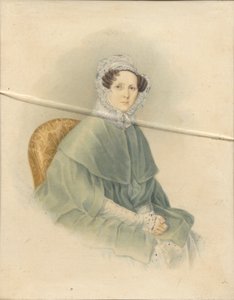 Portret van Gravin Natalia Pavlovna Stroganova, 1845