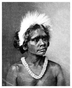 Een Aboriginal Vrouw, 1886