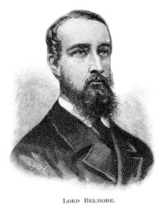 Lord Belmore, gouverneur van New South Wales, 1886 door WA Hirschmann