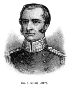 Sir George Gipps, Gouverneur van New South Wales, 1886 door WA Hirschmann