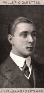 H.H, PR. Alexander van Battenberg door WD and HO Wills