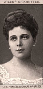 H.I.H Prinses Nicholas van Griekenland, 1908 door WD and HO Wills