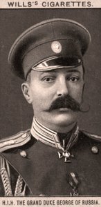 Z.K.H. De Groothertog George van Rusland, 1908 door WD and HO Wills