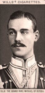 Z.K.H. De Groothertog Michael van Rusland, 1908 door WD and HO Wills