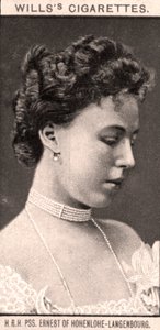 H.R.H, PSS. Ernest van Hohenlohe-Langenbourg, 1908