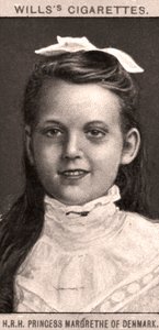 H.K.H. Prinses Margrethe van Denemarken, 1908