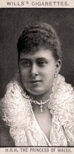 H.K.H. De Prinses van Wales, 1908 door WD and HO Wills