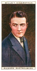 Richard Barthelmess 1895-1963, Amerikaanse filmster, 1928 door WD and HO Wills