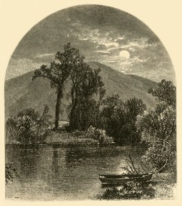 Hoosac River, North Adams, 1874 door W.H. Morse