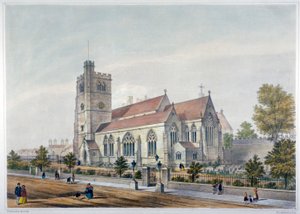 Kerk van St Mary-at-Lambeth, Londen door WT Ashfield