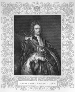 Portret van Robert Harley, Graaf van Oxford door W.T. Mote
