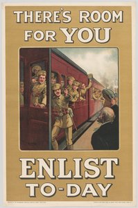 Er is plaats voor jou, meld je vandaag aan, 1914 door W. A. Fry
