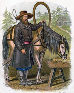 Russische boer door W Dickes