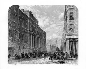 De Universiteit van Edinburgh, Schotland, 1870 door W. Forrest