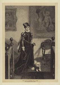 De ere-maagd, van de tentoonstelling van de Royal Academy
