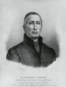 Portret van Giuseppe Zamboni (1776-1846), Italiaanse katholieke priester en natuurkundige