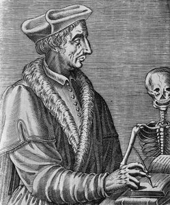 Portret van Jean Francois Fernel (1497-1558), Franse arts, astronoom en wiskundige, gravure door Nicolas II de Larmessin door John Ward Dunsmore