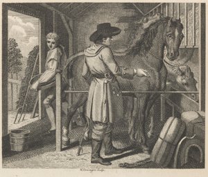Het pakpaard en de drager door W. Grainger
