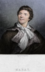 Jean-Paul Marat 1743-1793, arts, wetenschapper en politiek theoreticus, ca. 1830