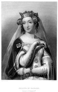 Philippa van Henegouwen, Koningin-gemalin van Edward III