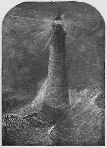 Minots Ledge Vuurtoren, Massachusetts, 1877, 1883 door W. H. Morse
