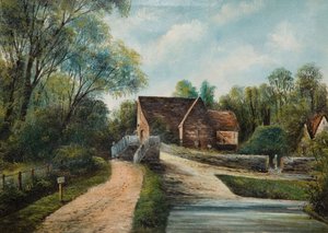 The Dingles, Sarehole, nabij Moseley, 1906 door W H Robinson