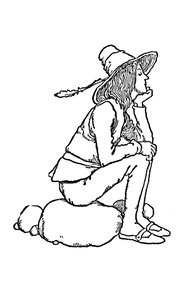 Ach! Du Lieber Augustin, ca. 1930 door William Heath Robinson